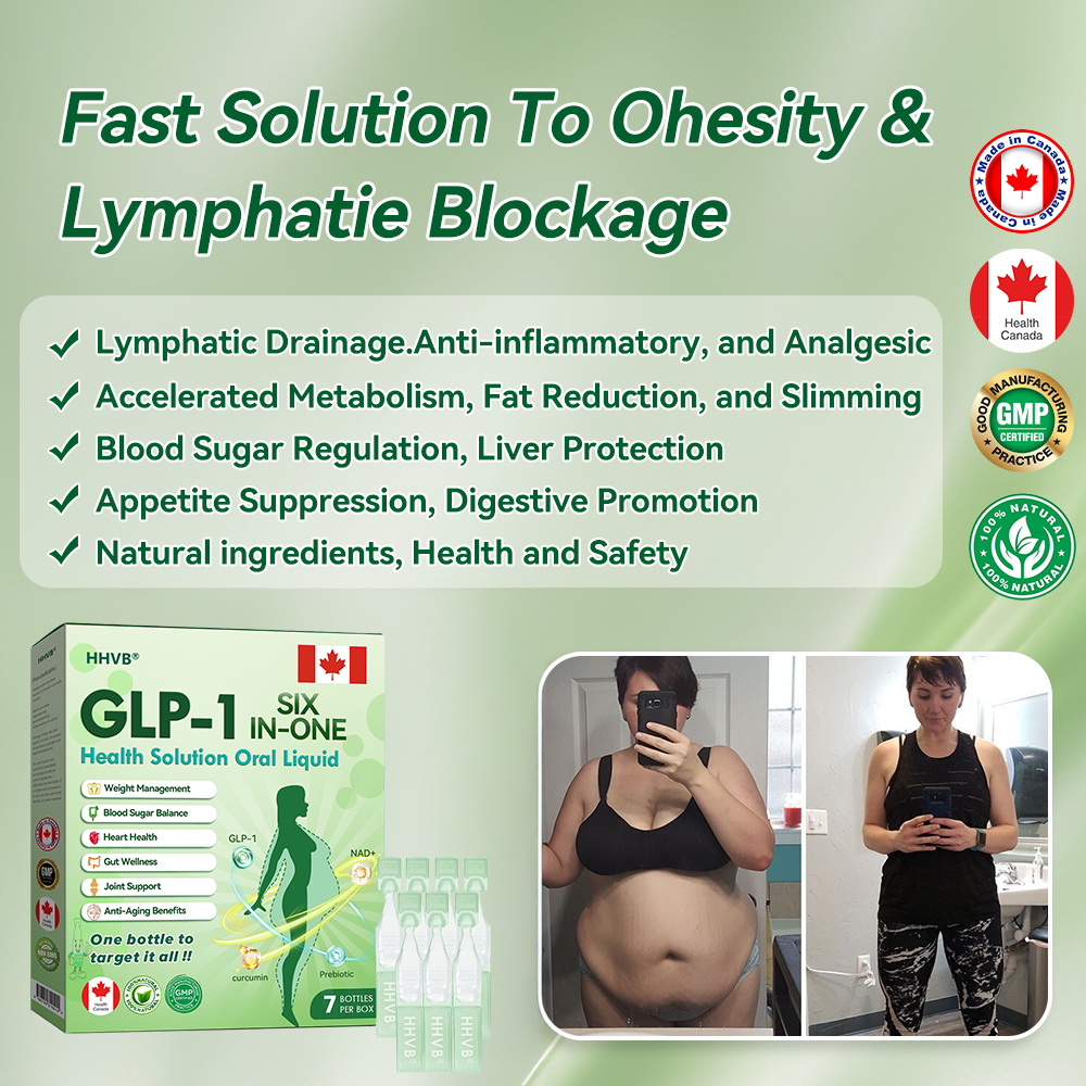 Negozio ufficiale | HHVB®🌟🌟 GLP-1 Soluzione salutare Sei in uno in forma liquida orale (Solo una dose al giorno, cambiamenti visibili in 7 giorni) ✅ Per obesità, salute cardiovascolare, diabete, apnea del sonno, problemi articolari e altro.